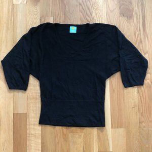 C&C California Black Cashmere Sweater
